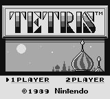 Tetris intro screen
